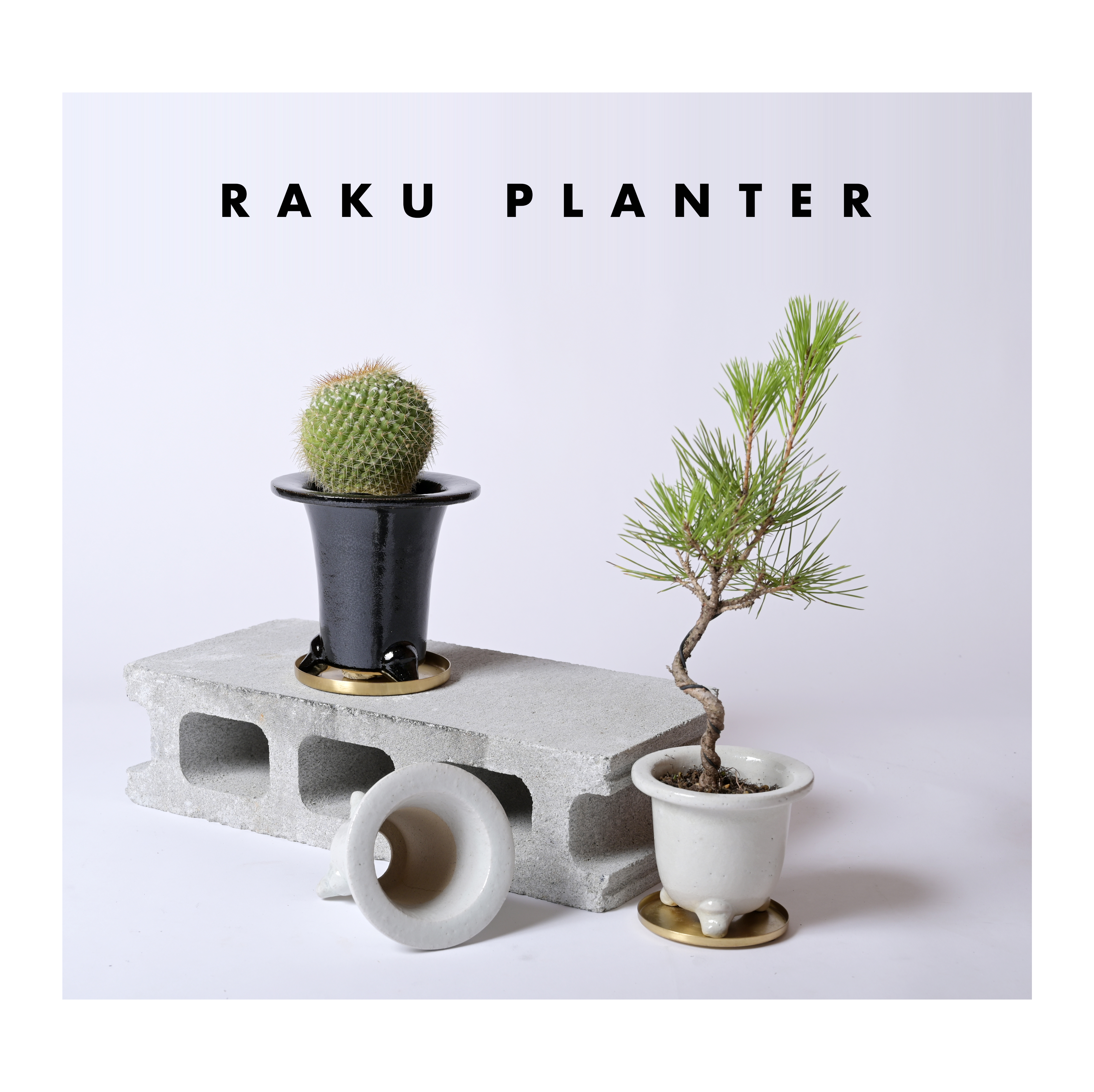 New arrival RAKU PLANTER