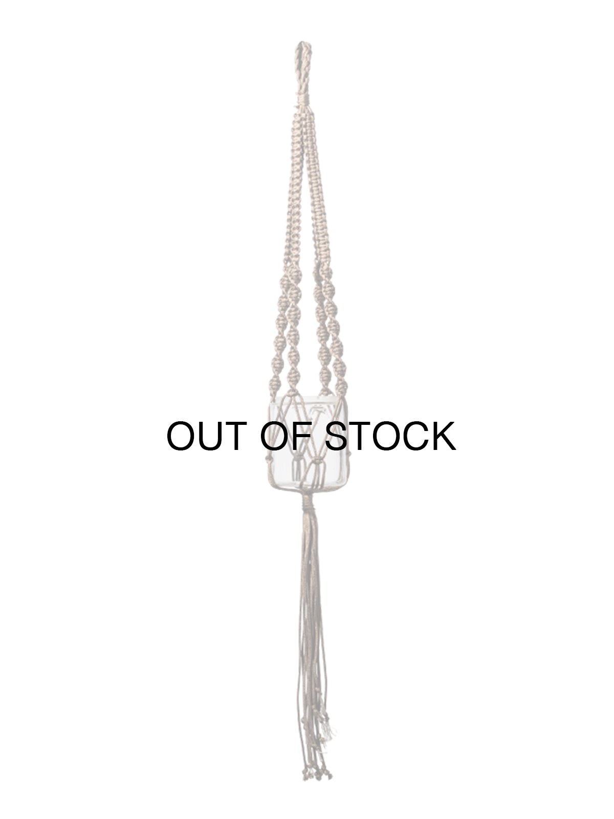 □64555 MACRAME SINGLE M KHA