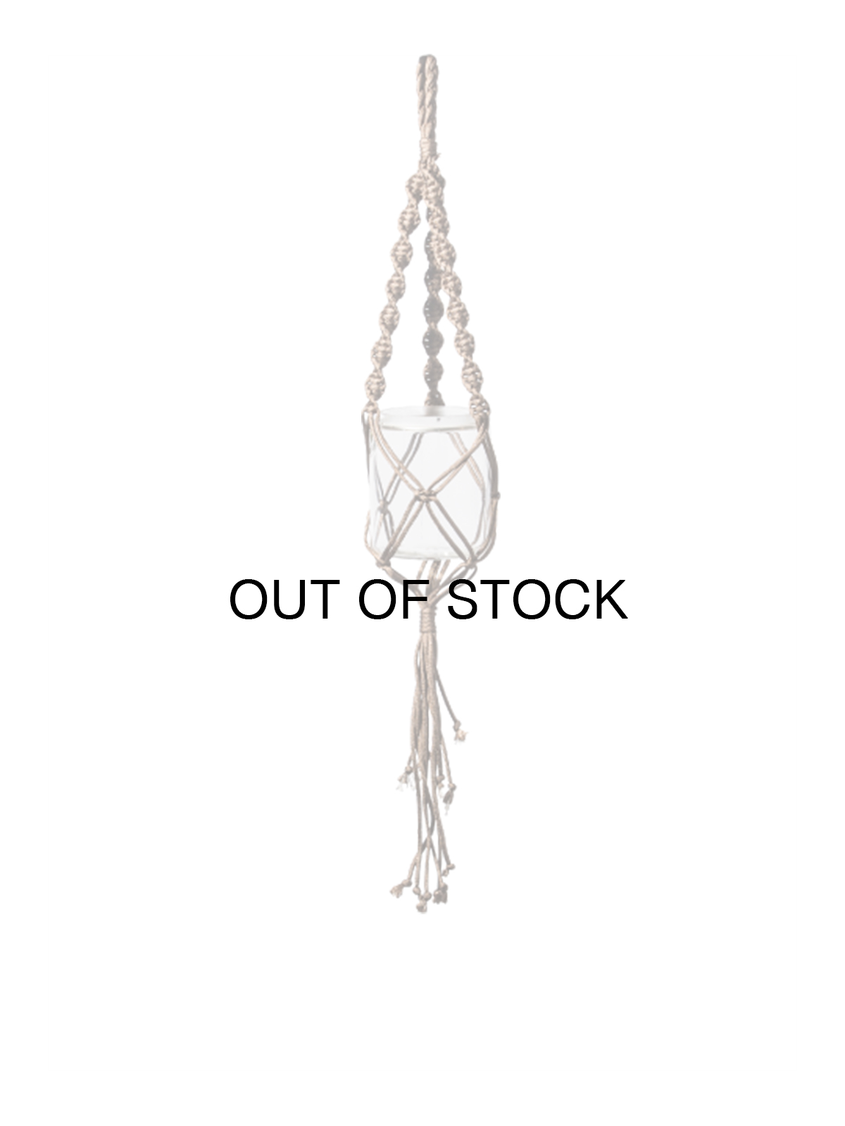 □64559 MACRAME SINGLE S KHA