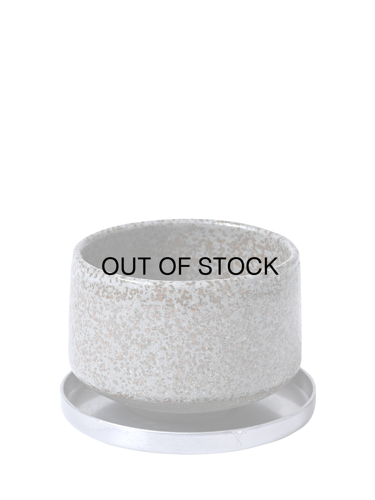 ＊64924 MATCHA PLANTER FRECKLED/BLACK