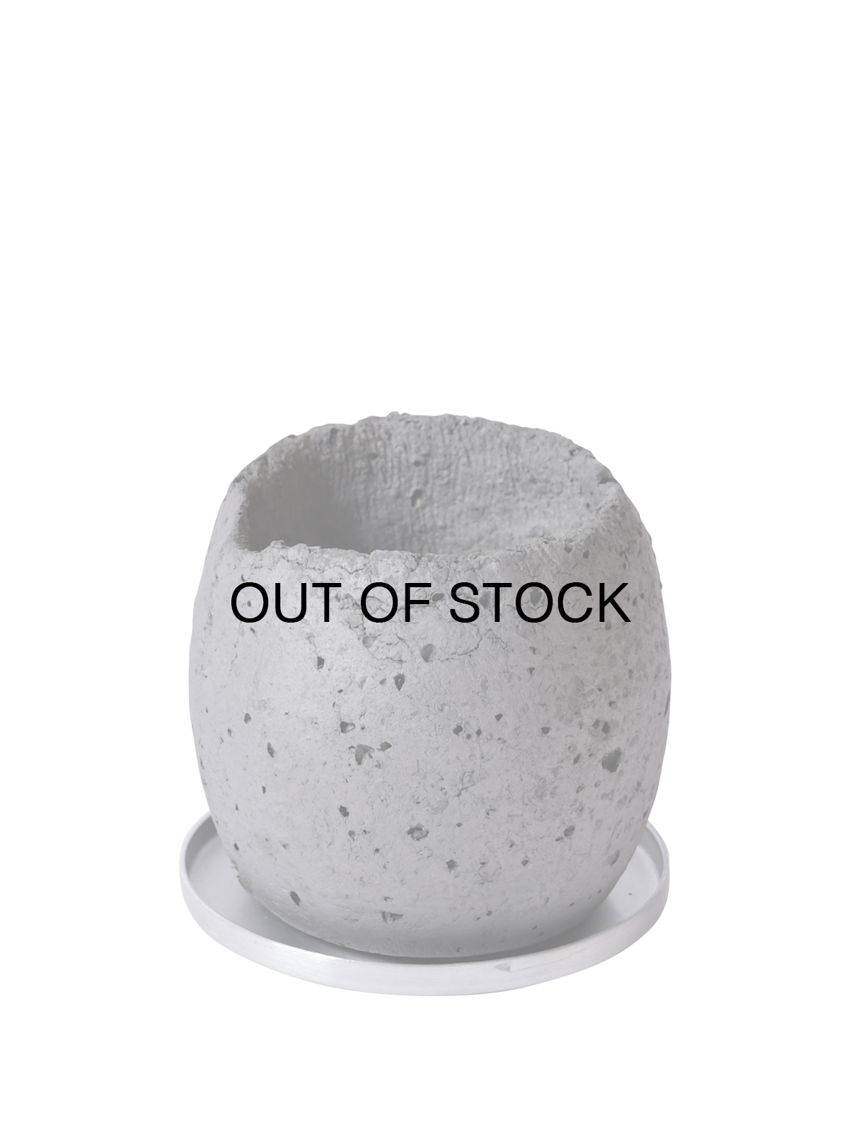＊64996 BLACK LAVA PLANTER DRUM