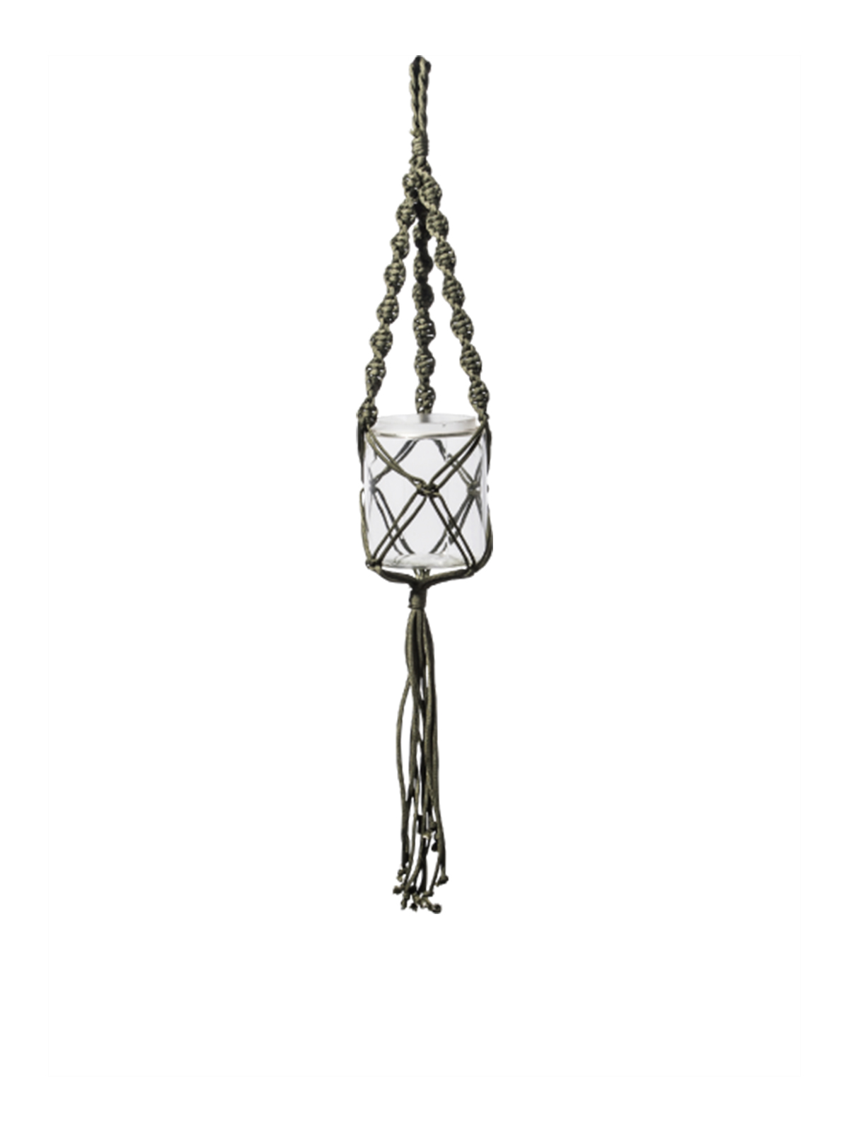 □64558 MACRAME SINGLE S GRN