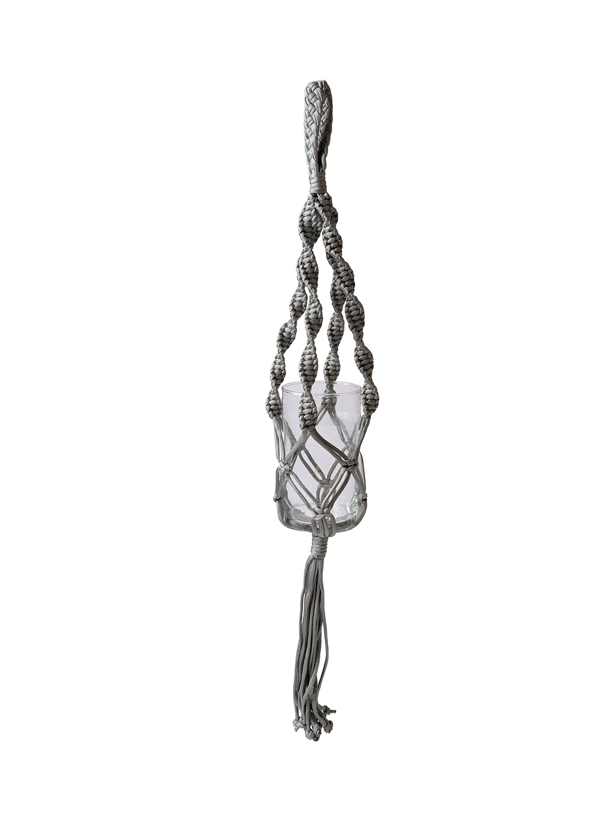 □64560 MACRAME SINGLE S GRY