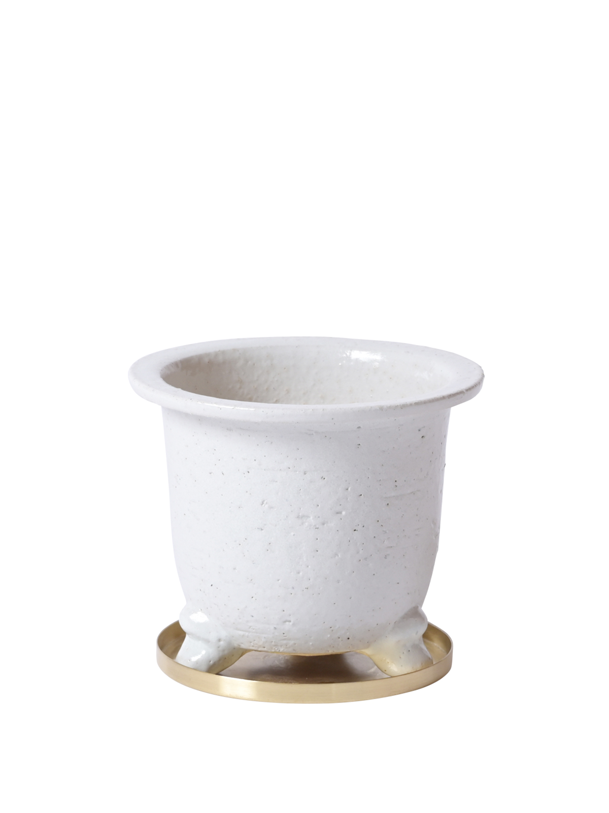 ＊64970 SIRO RAKU PLANTER K-105